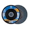 Pferd 6" x 7/8" A.H. POLIFAN Flap Disc - Z PSF STEELOX, Zirconia, 60 Grit, Conical 63072 - alternate 1